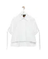 Loewe Cropped Workwear Shirt In Cotton