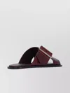 Loewe Cross Strap Heeled Sandals With Open Toe In Brown
