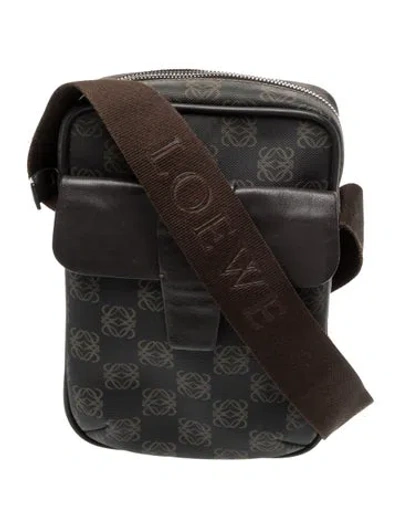 Pre-owned Loewe Crossbody Bag Vintage In Brown