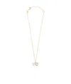 Loewe Crystal Ball Necklace In Yellow