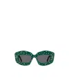 Loewe Lw4114is - Green Sunglasses In Green