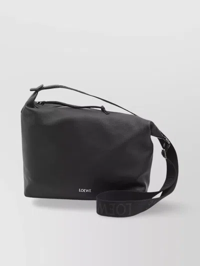 LOEWE CUBI LEATHER CROSSBODY BAG
