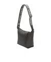 Loewe Cubi Zipped Small Crossbody Bag In Gray