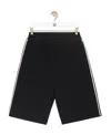 Loewe Cycling Shorts In Viscose Blend In Black