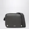 Loewe Medium Pebble Messenger Bag In Gray