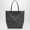 Loewe Dark Grey Puzzle Fold Tote Xl Bag In Gray