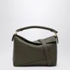 Loewe Small Puzzle Edge Tote Bag In Green