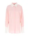 Loewe Deconstructed Shirt In Cotton In Pink