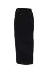 Loewe Deconstructed-design Midi Skirt In Black