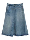 Loewe Jeansrock In A-linie In Blue