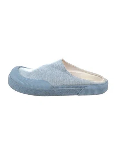 Pre-owned Loewe Denim Espadrilles In Blue