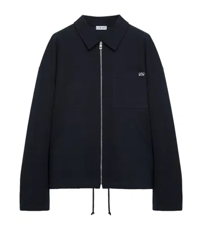 Loewe Denim Jacket In Blue