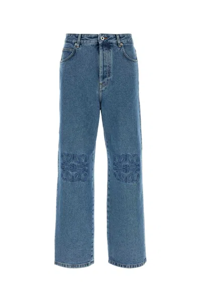 Loewe Denim Jeans In Blue