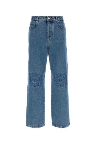 Loewe Denim Jeans In Blue