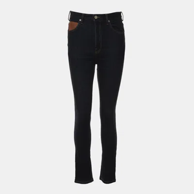 Pre-owned Loewe Denim Jeans M In Blue