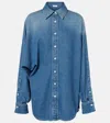 Loewe Denim Shirt In Blue