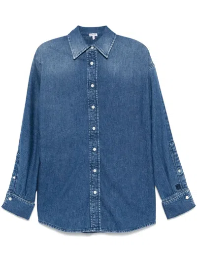 Loewe Denim Shirt In Multicolor