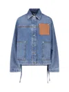 Loewe Denim Work Jacket In Blue