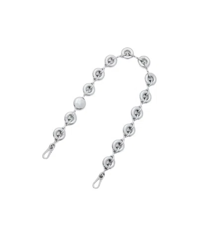 Loewe Detachable Chunky Chain Strap In Silver