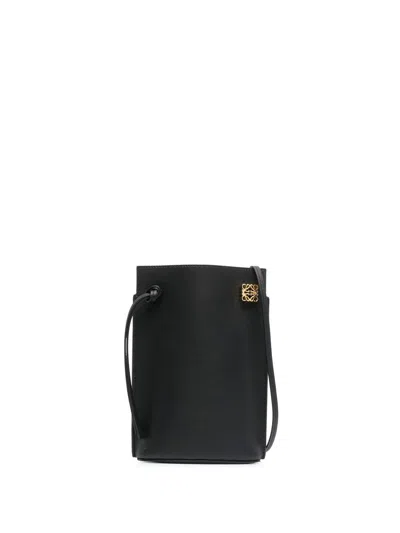 LOEWE LOEWE DICE POCKET LEATHER MINI BAG
