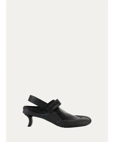 Loewe Dive 45mm Slingback Pumps In Black/black