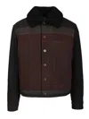 Loewe Dnim Jacket Jackets Black In Black
