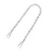 Loewe Donut Chain Bag Strap In Silver