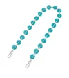 Loewe Donut Chain Bag Strap In Turquoise