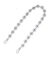 Loewe Womens  Donut Stainless-steel And Acetate Chain Strap In White