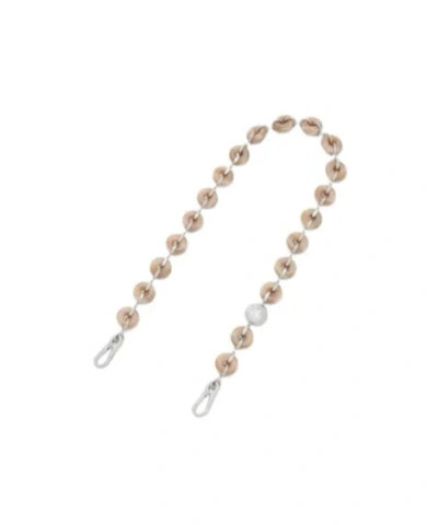 Loewe Donut Chain Shoulder Strap In Acetate And Stainless Steel In Multi