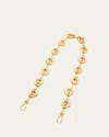 Loewe Donut Chain Bag Charm In Gold
