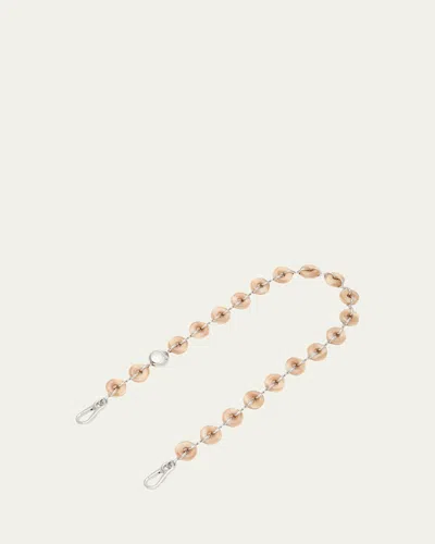 Loewe Donut Chain Shoulder Strap In Acetate And Stainless Steel