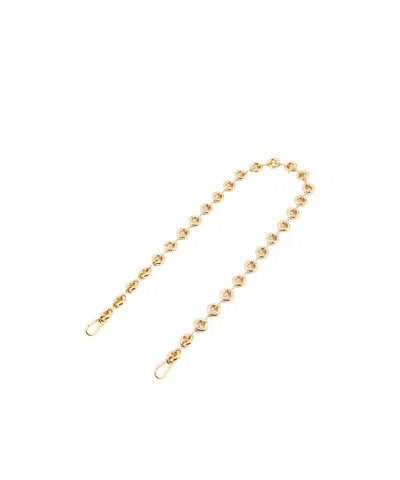 Loewe Donut Chain Shoulder Strap In Nude