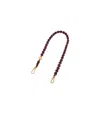 Loewe Donut Chain Strap In Brown