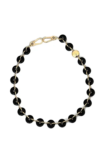 Loewe Donut Chain Strap In Black