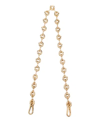 Loewe Donut Chain Strap In Gold