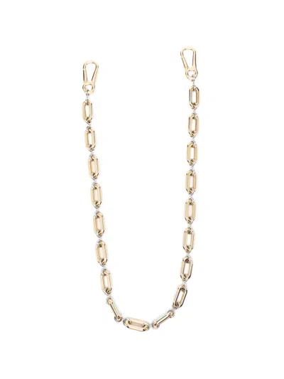 Loewe Donut Chain Strap In Gold