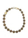 Loewe Donut Chain Strap In Sand