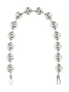 Loewe Donut Chain Strap In Silver