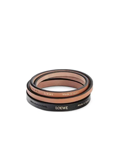 Loewe Double Bracelet Set In Multicolor