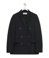 Loewe Blend Wool Jacket Women In Black