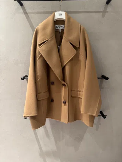 LOEWE WOOL SHORT COAT