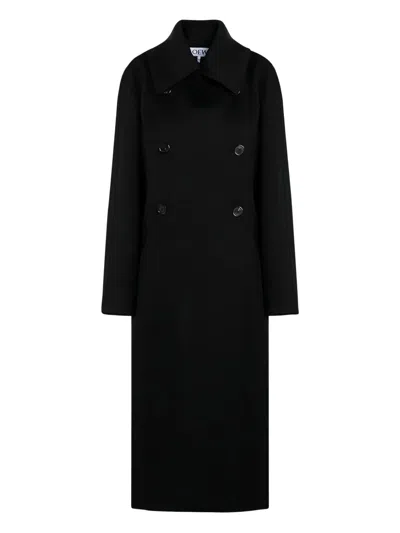 Loewe Double-breasted Wool Coat