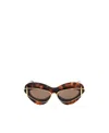 Loewe Double-frame Sunglasses In Brown