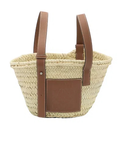 Loewe Double-handle Handbag In Nude