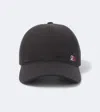 Loewe Flag Patch Cotton Baseball Cap In Black