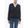 Loewe Double-layered Pullover With Polo Detail