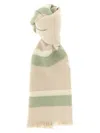 Loewe Double-sided Scarf Scarves And Foulards Multicolor In Neutral