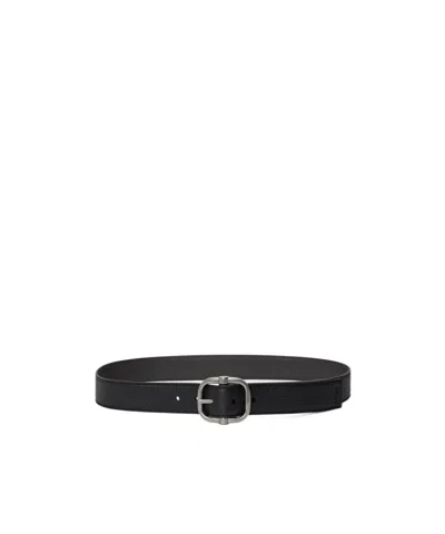 Loewe Double-sided Circular Belt In Black