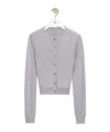 Loewe Draped Cardigan In Cashmere And Silk